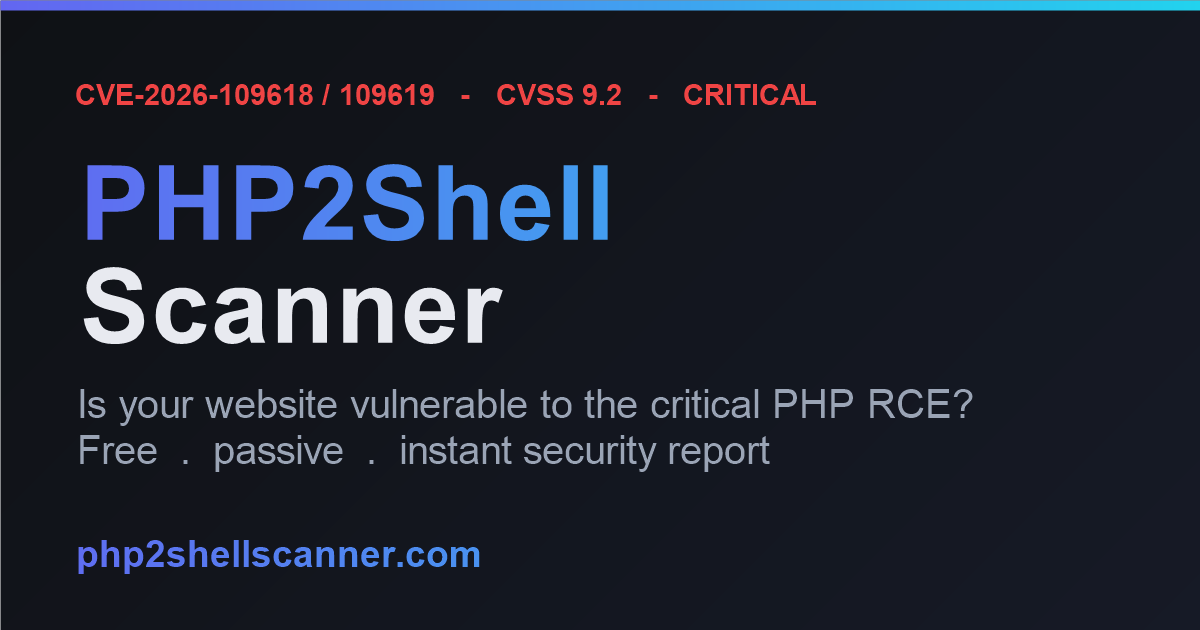 Shell Safety Method Is My Website Affected by PHP2Shell? 4 Ways to Check Your PHP Version ...